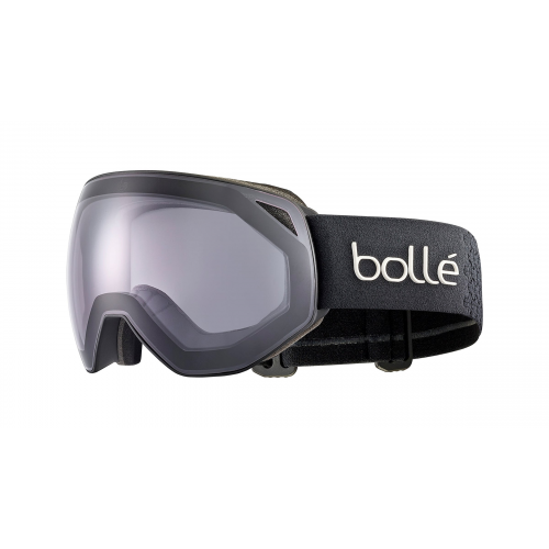 Bollé TORUS Unisex-Skibrille Vollrand Monoscheibe Kunststoff-Gestell, schwarz