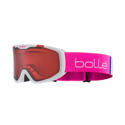 Bollé ROCKET Kinder-Skibrille Vollrand Monoscheibe Kunststoff-Gestell, pink