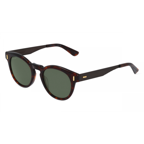 Calvin Klein CK21527S Unisex-Sonnenbrille Vollrand Panto Kunststoff-Gestell, braun