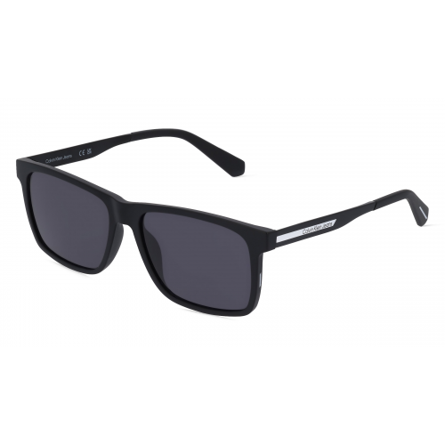 Calvin Klein CKJ21624S Herren-Sonnenbrille Vollrand Eckig Kunststoff-Gestell, schwarz