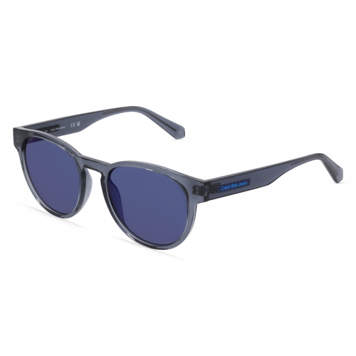 Calvin Klein Jeans CKJ22609S Unisex-Sonnenbrille Vollrand Panto Kunststoff-Gestell, grau