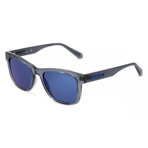 Calvin Klein Jeans CKJ22610S Unisex-Sonnenbrille Vollrand Eckig Kunststoff-Gestell, grau