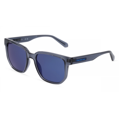 Calvin Klein Jeans CKJ22611S Herren-Sonnenbrille Vollrand Eckig Kunststoff-Gestell, grau