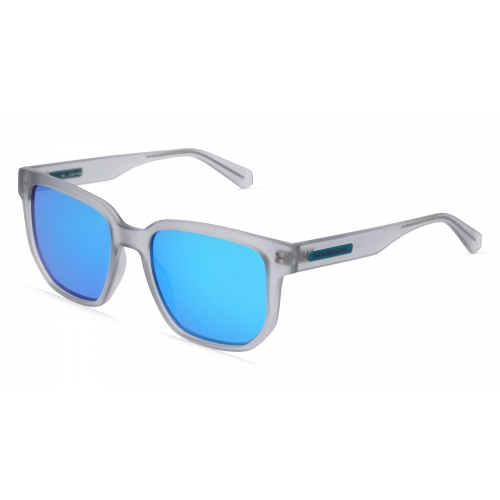 Calvin Klein Jeans CKJ22611S Herren-Sonnenbrille Vollrand Eckig Kunststoff-Gestell, grau