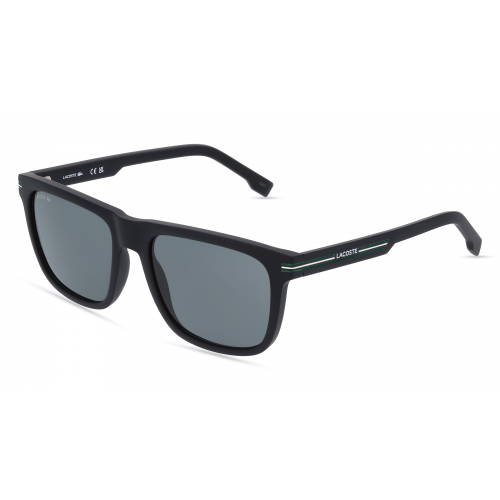 Lacoste L959S Herren-Sonnenbrille Vollrand Eckig Kunststoff-Gestell, schwarz