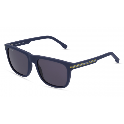 Lacoste L959S Herren-Sonnenbrille Vollrand Eckig Kunststoff-Gestell, blau