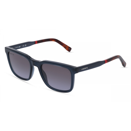 Lacoste L954S Herren-Sonnenbrille Vollrand Eckig Kunststoff-Gestell, blau