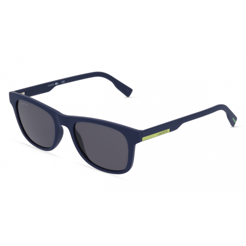 Lacoste L969S Herren-Sonnenbrille Vollrand Eckig Kunststoff-Gestell, blau