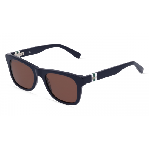 Lacoste L978S Unisex-Sonnenbrille Vollrand Eckig Kunststoff-Gestell, blau