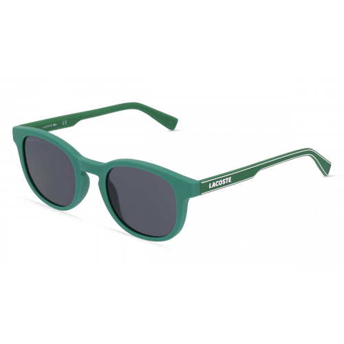 Lacoste Kids L3644S Jugend-Sonnenbrille Vollrand Panto Kunststoff-Gestell, grün