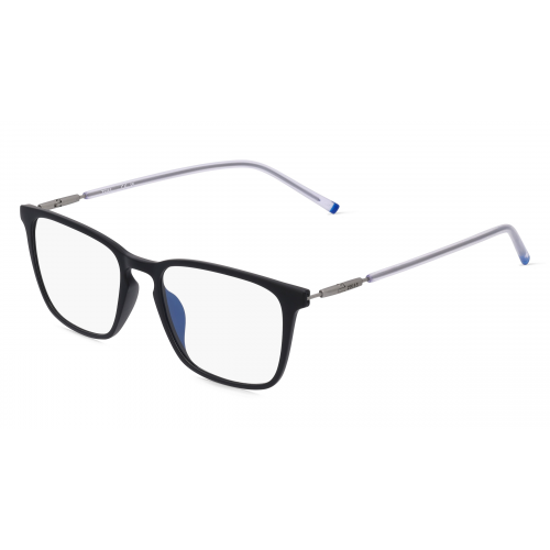 Zeiss ZS22505 Unisex-Brille inkl. Gläser Vollrand Rechteckig Kunststoff Metall-Gestell 53mm/18mm/145mm, schwarz