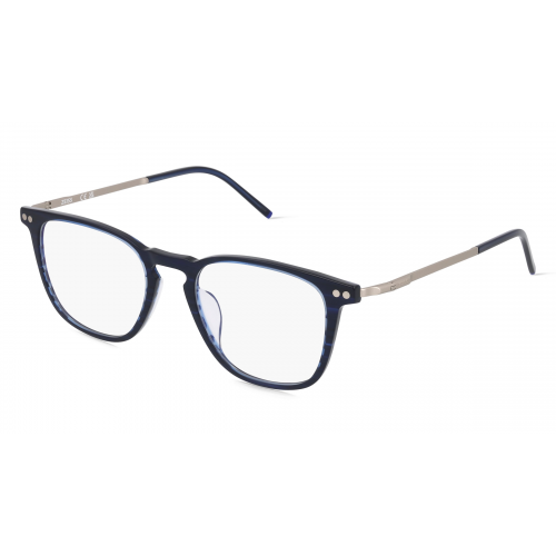 Zeiss ZS22701 Unisex-Brille inkl. Gläser Vollrand Eckig Kunststoff-Gestell 52mm/20mm/145mm, blau