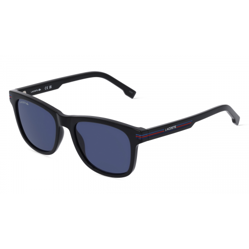 Lacoste L995S Unisex-Sonnenbrille Vollrand Eckig Kunststoff-Gestell, schwarz