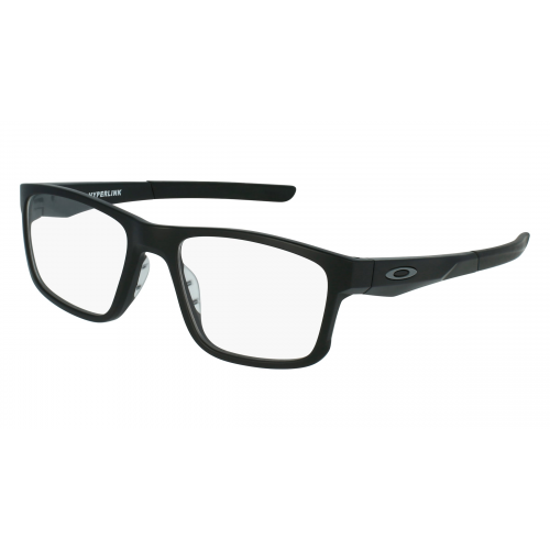 Oakley OX8078 Herren-Brille inkl. Gläser Vollrand Eckig Kunststoff-Gestell 54mm/18mm/140mm, schwarz