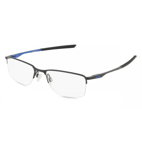 Oakley OX3218 Herren-Brille inkl. Gläser Nylor Eckig Metall-Gestell 52mm/18mm/136mm, schwarz