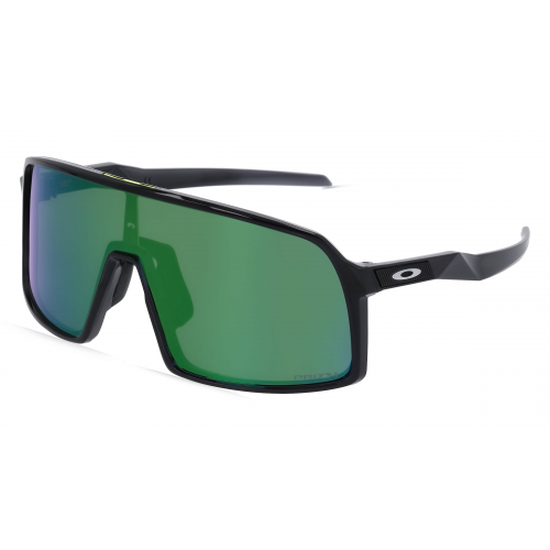 Oakley OO9406 SUTRO Herren-Sonnenbrille Vollrand Monoscheibe Kunststoff-Gestell, Schwarz