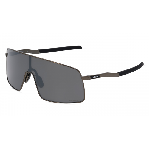 Oakley OO6013 Herren-Sonnenbrille Vollrand Monoscheibe Titan-Gestell, Grau