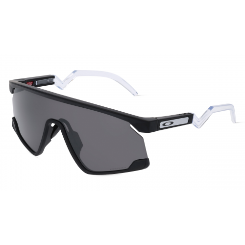 Oakley OO9280 Unisex-Sonnenbrille Randlos Monoscheibe Kunststoff-Gestell, schwarz