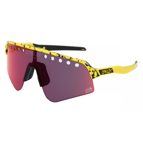 Oakley OO9465 Unisex-Sonnenbrille Randlos Monoscheibe Kunststoff-Gestell, gelb