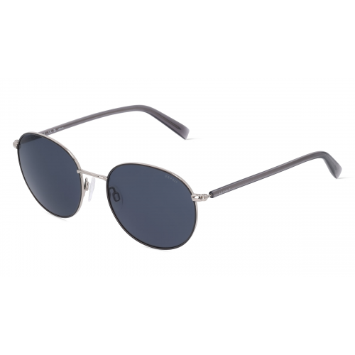 Esprit 40042 Damen-Sonnenbrille Vollrand Rund Metall-Gestell, grau