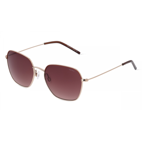 Esprit 40048 Unisex-Sonnenbrille Vollrand Achteckig Metall-Gestell, gold