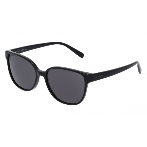 Esprit 40079 Unisex-Sonnenbrille Vollrand Butterfly Kunststoff-Gestell, schwarz