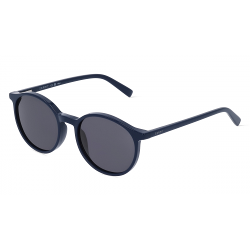 Esprit 40082 Unisex-Sonnenbrille Vollrand Rund Acetat-Gestell, blau