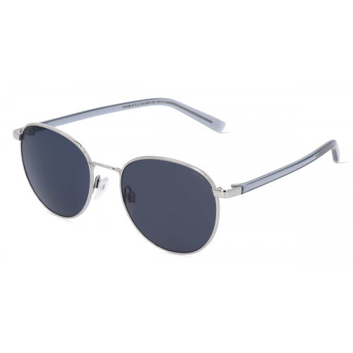 Esprit 40065 Unisex-Sonnenbrille Vollrand Rund Metall-Gestell, silber