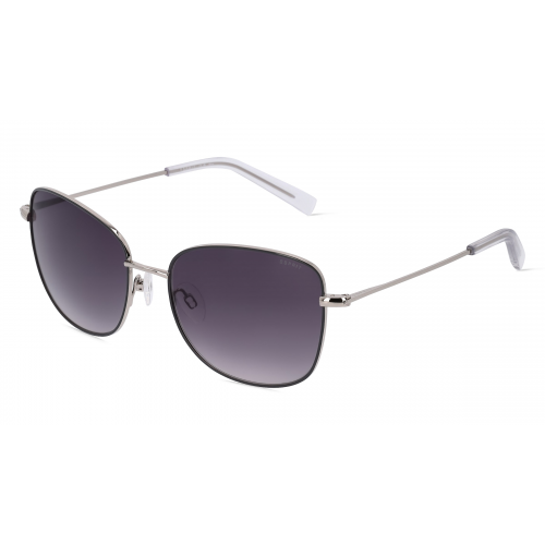 Esprit 40068 Damen-Sonnenbrille Vollrand Butterfly Metall-Gestell, grau