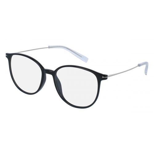 Esprit 33480 Damen-Brille inkl. Gläser Vollrand Rund Kunststoff-Gestell 51mm/16mm/140mm, schwarz