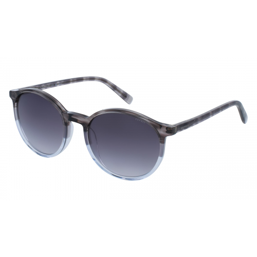 Esprit 40082 Unisex-Sonnenbrille Vollrand Rund Acetat-Gestell, grau