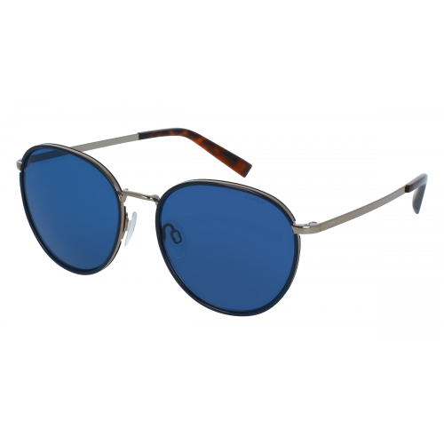 Esprit 40100 Unisex-Sonnenbrille Vollrand Panto Metall-Gestell, blau