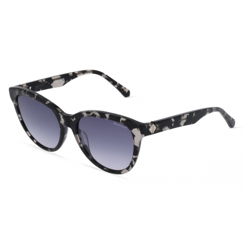 Gant GA8077 Damen-Sonnenbrille Vollrand Butterfly Kunststoff-Gestell, grau