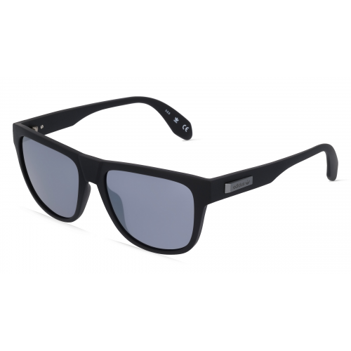 Adidas Originals OR0035 Herren-Sonnenbrille Vollrand Eckig Kunststoff-Gestell, schwarz