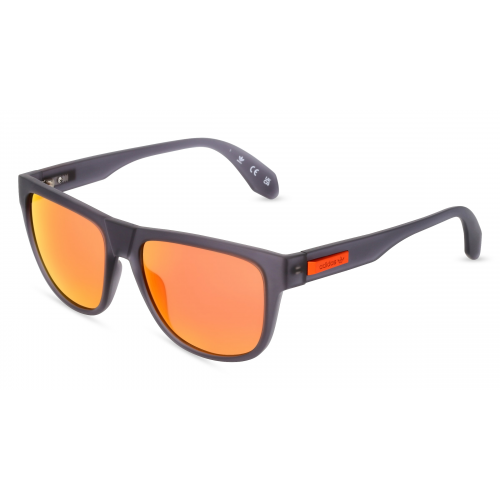 Adidas Originals OR0035 Herren-Sonnenbrille Vollrand Eckig Kunststoff-Gestell, schwarz