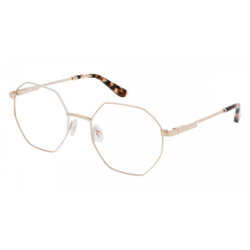 Guess GU2849 Unisex-Brille inkl. Gläser Vollrand Achteckig Metall-Gestell 53mm/19mm/140mm, pink