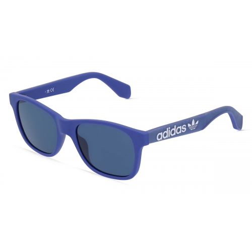 Adidas Originals OR0060 Herren-Sonnenbrille Vollrand Eckig Kunststoff-Gestell, blau