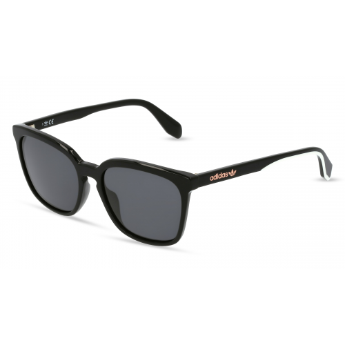 Adidas Originals OR0061 Unisex-Sonnenbrille Vollrand Eckig Kunststoff-Gestell, schwarz