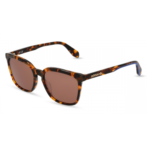 Adidas Originals OR0061 Unisex-Sonnenbrille Vollrand Eckig Kunststoff-Gestell, braun