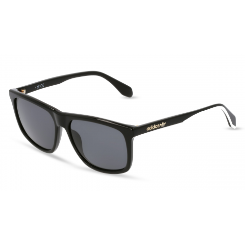 Adidas Originals OR0062 Damen-Sonnenbrille Vollrand Eckig Kunststoff-Gestell, schwarz