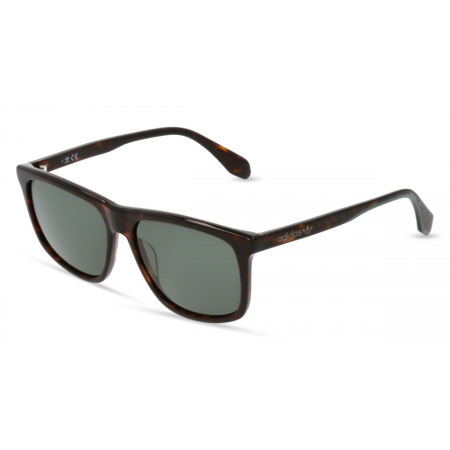 Adidas Originals OR0062 Damen-Sonnenbrille Vollrand Eckig Kunststoff-Gestell, braun