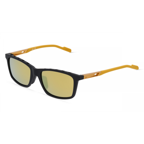 Adidas SP0052 Herren-Sonnenbrille Vollrand Eckig Kunststoff-Gestell, schwarz