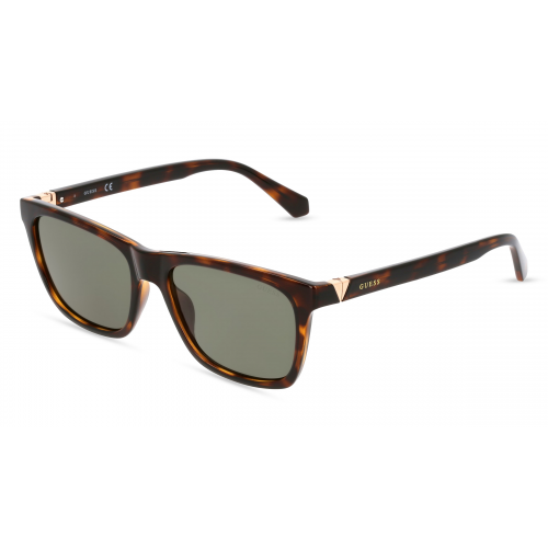 Guess GU00044 Herren-Sonnenbrille Vollrand Eckig Kunststoff-Gestell, braun