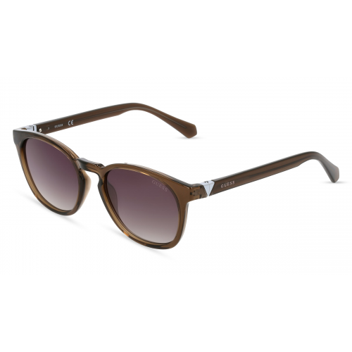 Guess GU00045 Herren-Sonnenbrille Vollrand Eckig Kunststoff-Gestell, grün