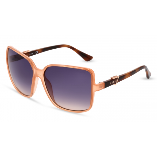 Guess GU7812 Damen-Sonnenbrille Vollrand Eckig Kunststoff-Gestell, orange