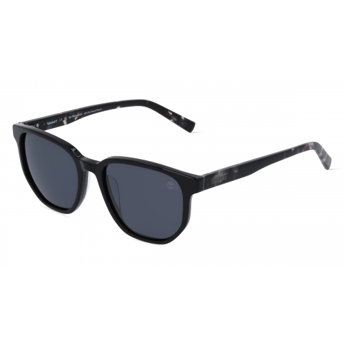 Timberland TB9305-H Herren-Sonnenbrille Vollrand Eckig Kunststoff-Gestell, schwarz