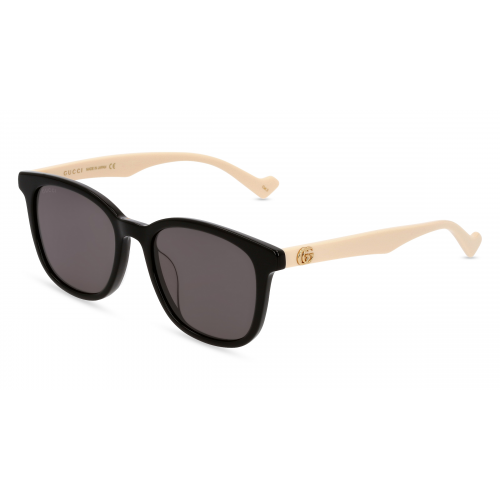 Gucci GG 1001SK Damen-Sonnenbrille Vollrand Eckig Kunststoff-Gestell, schwarz