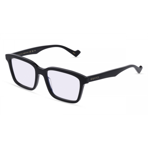 Gucci GG0964S Herren-Sonnenbrille Vollrand Eckig Kunststoff-Gestell, schwarz