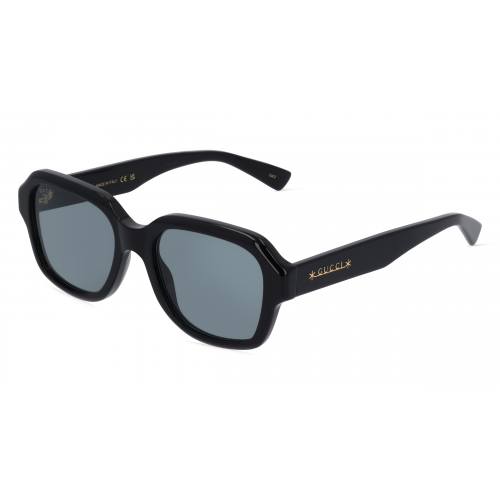 Gucci GG1174S Unisex-Sonnenbrille Vollrand Eckig Kunststoff-Gestell, schwarz