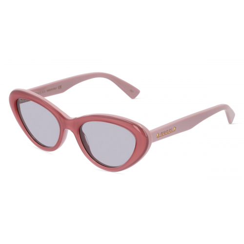 Gucci GG1170S Damen-Sonnenbrille Vollrand Butterfly Kunststoff-Gestell, pink